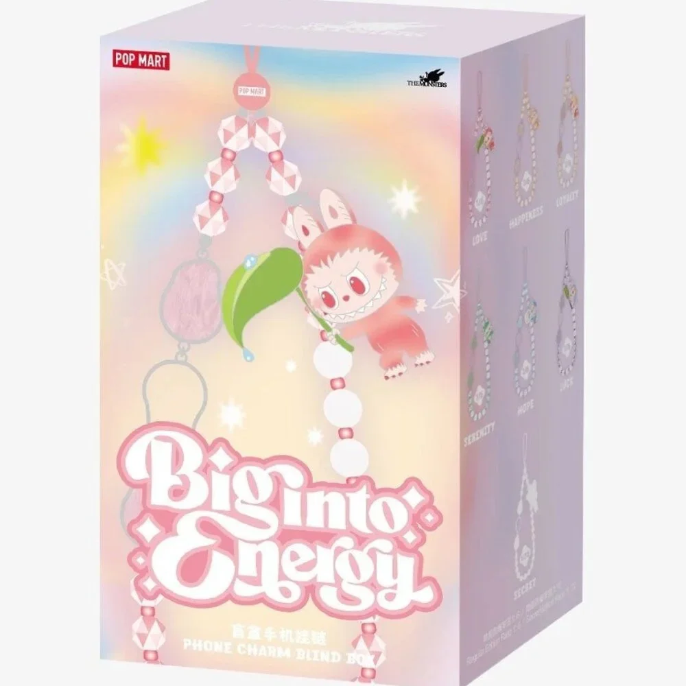 THE MONSTERS Big into Energy Series-Phone Charm Blind Box